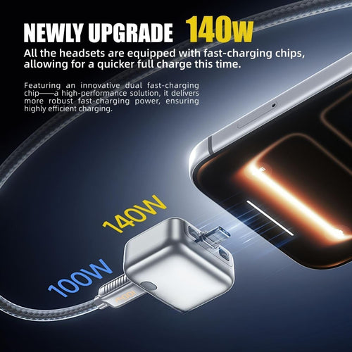Smart Charger mini Adapter with Auto Power disconnector | Light Weight | for Android, iOS, Tablet etc.