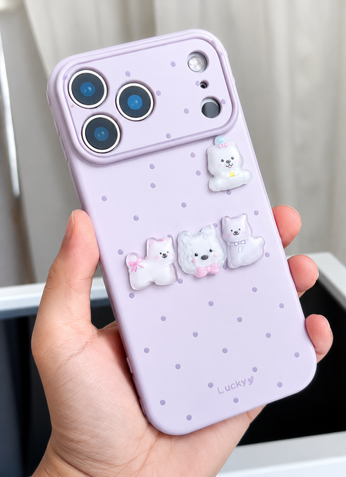 Cute 3D Cartoon I Phone Case